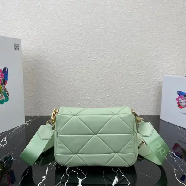 Yupoo bagsoffer PRADA System nappa leather patchwork bag