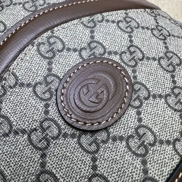 GUCCI Large shoulder bag with Interlocking G