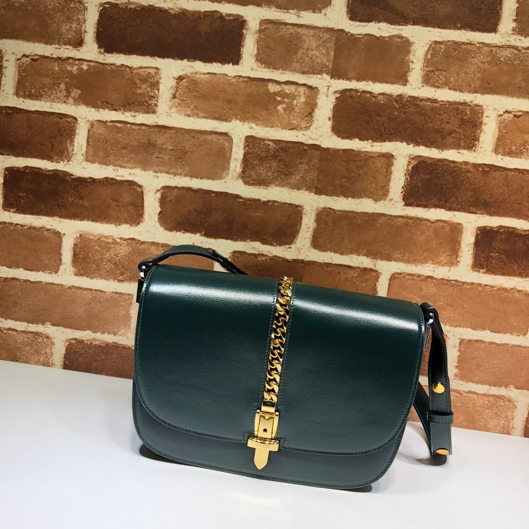 HOT SALE GUCCI Sylvie 1969 small shoulder bag