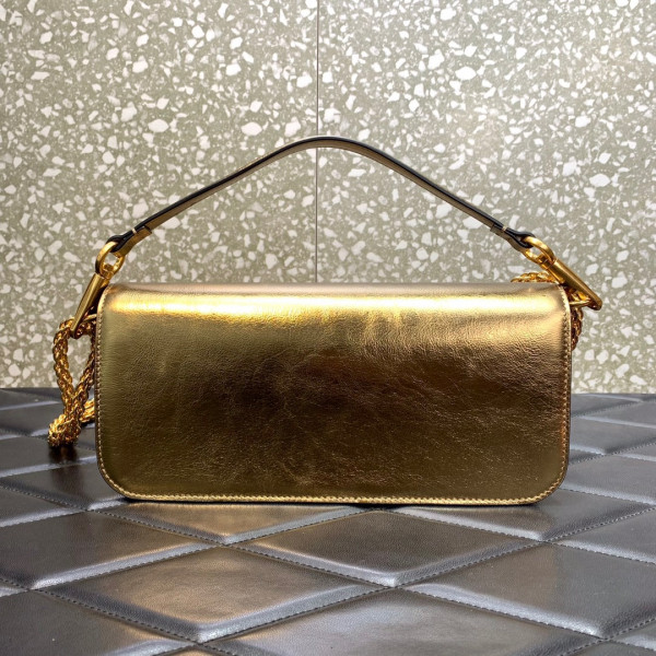 [FREE SHIPPING] VALENTINO LOCÒ CALFSKIN SHOULDER BAG