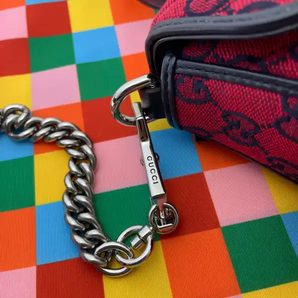 Affordable GUCCI GG Marmont Mini Top Handle Bag