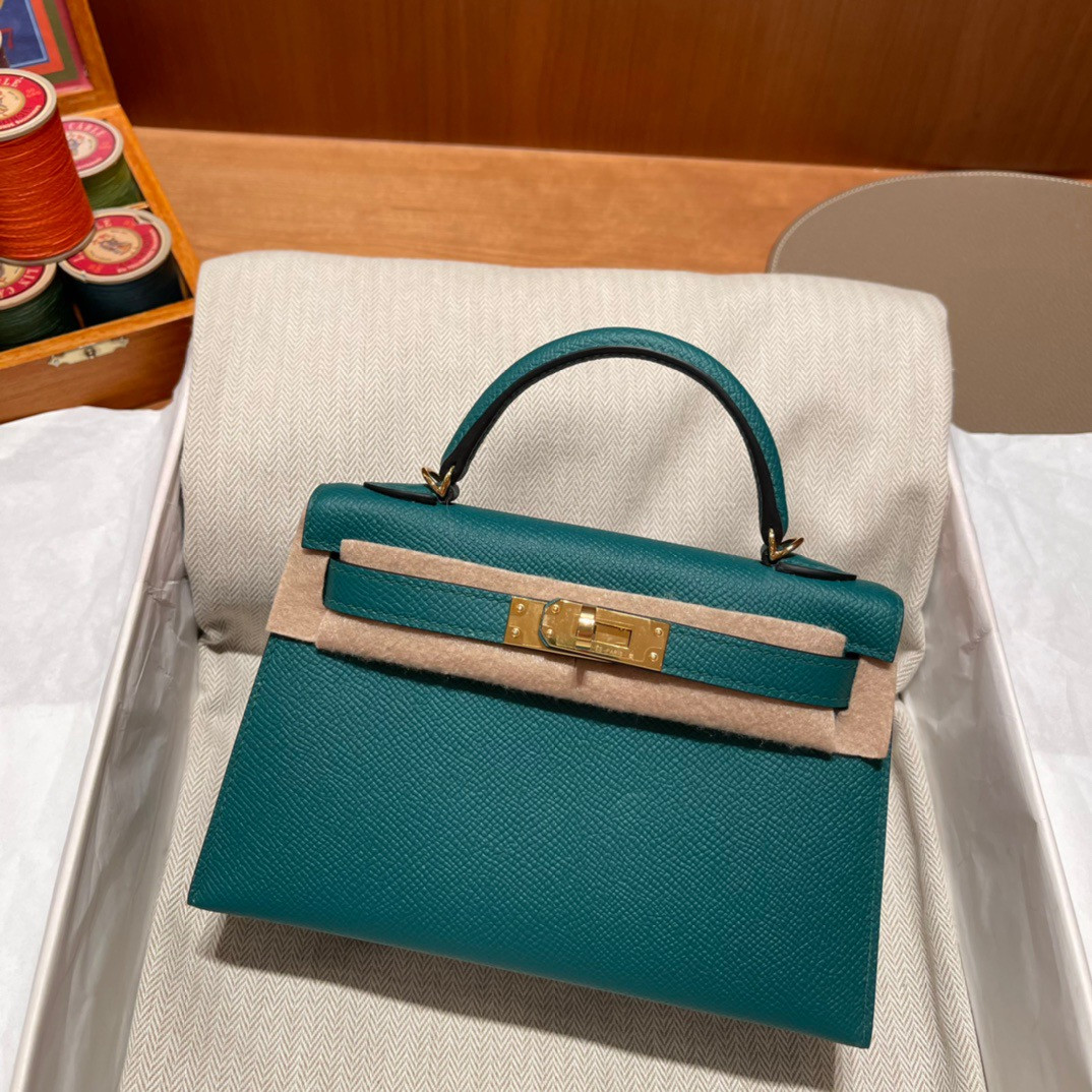 HOT SALE HERMES KELLY MINI II ALL HANDMADE