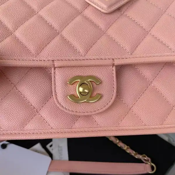 First bag ru CHANEL SMALL FLAP BAG WITH TOP HANDLE