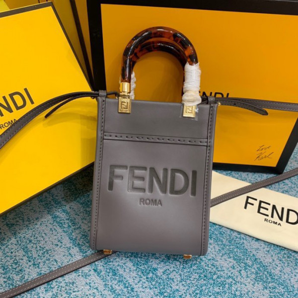 HOT SALE FENDI MINI SUNSHINE SHOPPER-13-18-6.5cm