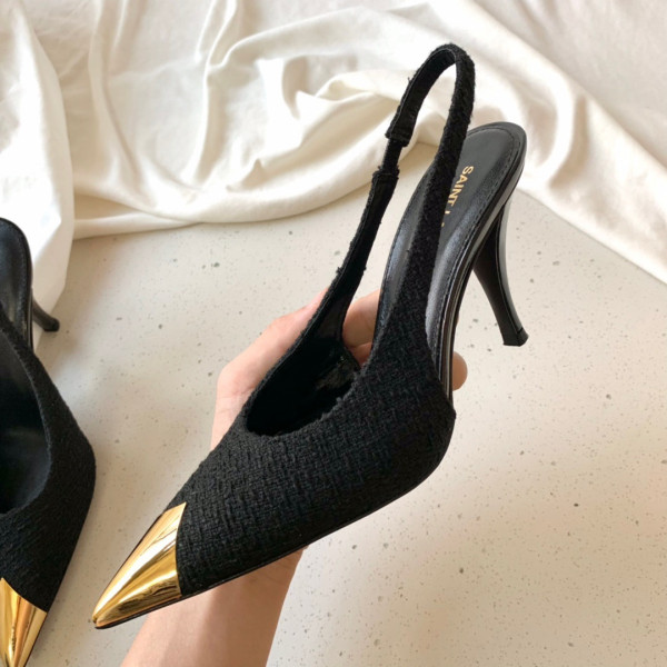 YSL VESPER SLINGBACK PUMPS