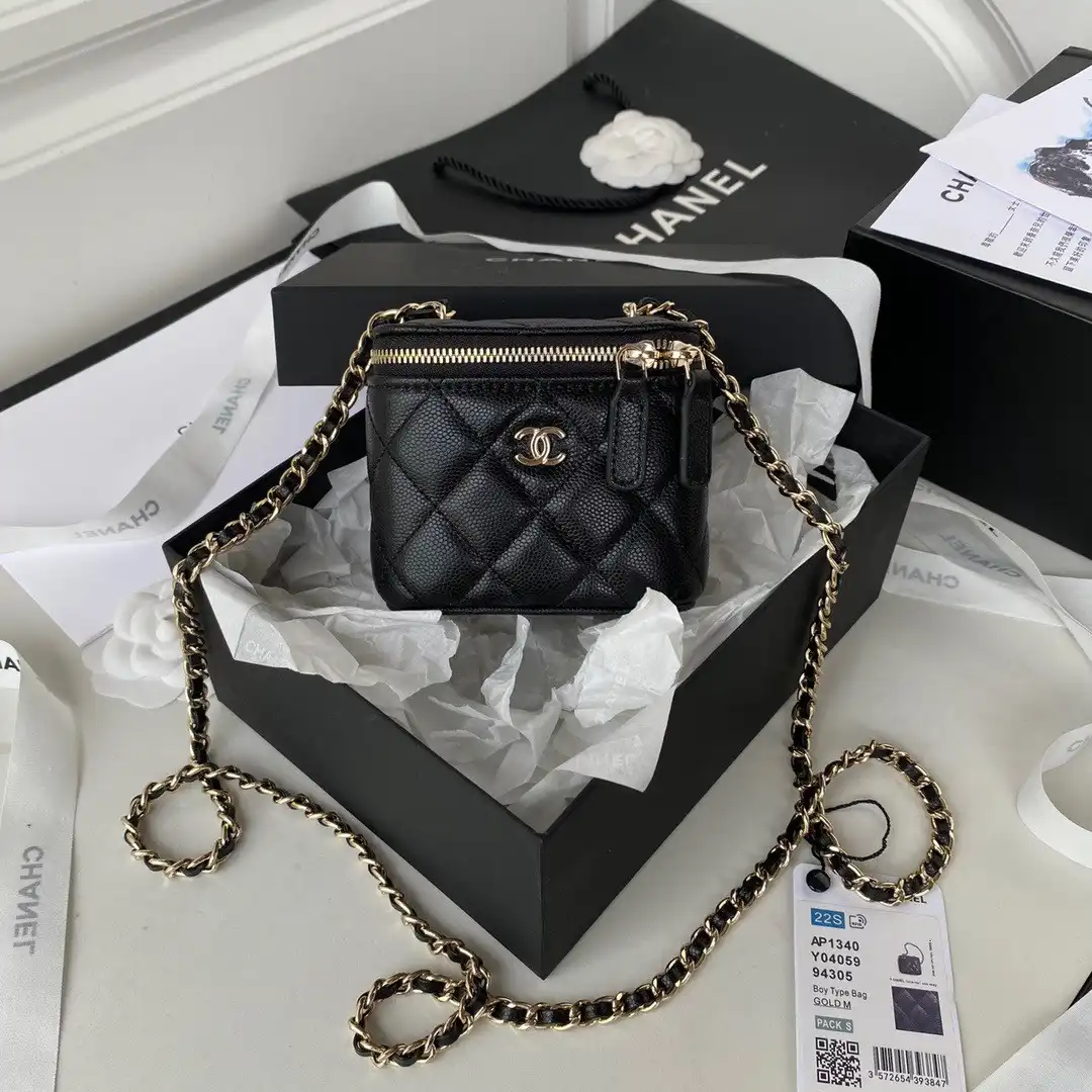 CHANEL SMALL VANITY WITH CHAIN