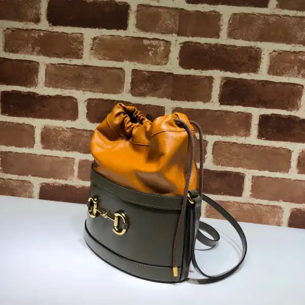 Cheap TO GUCCI 1955 Horsebit bucket bag