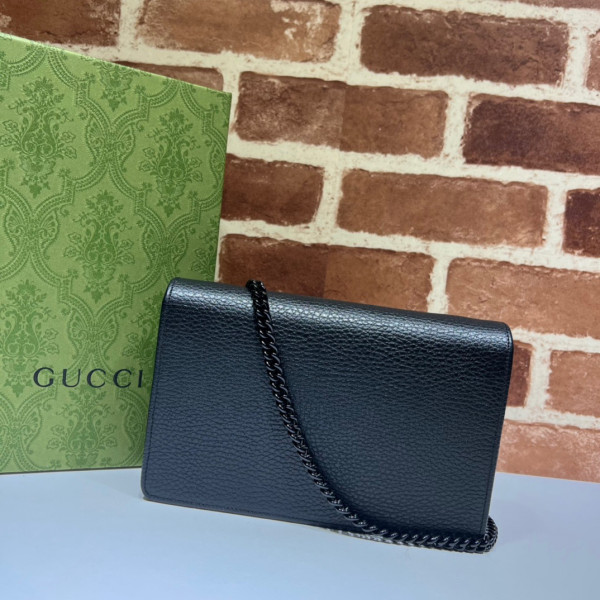 HOT SALE Gucci GG Marmont chain wallet