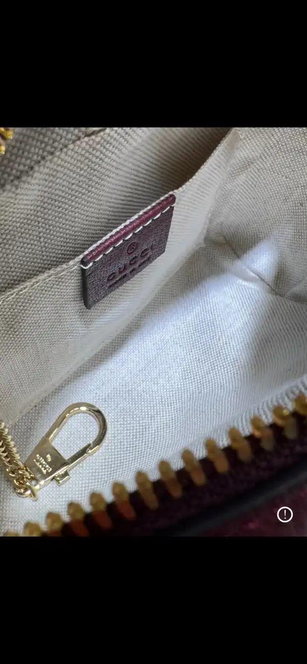 GUCCI Ophidia Suede Mini Bag