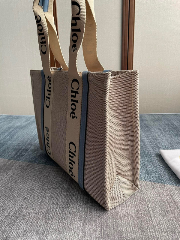 [FREE SHIPPING] CHLOÉ MEDIUM WOODY TOTE BAG