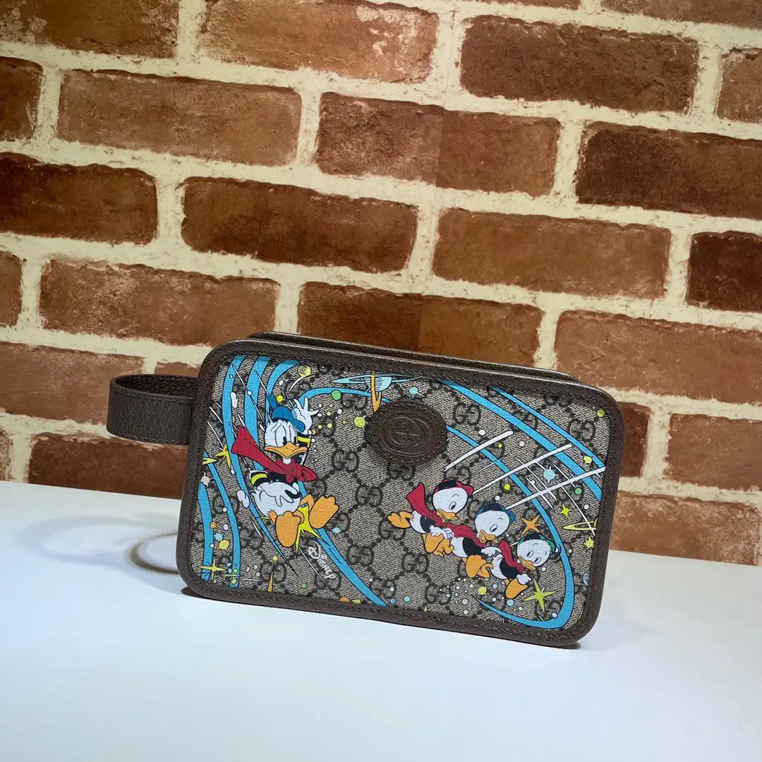 Disney x Gucci Donald Duck cosmetic case