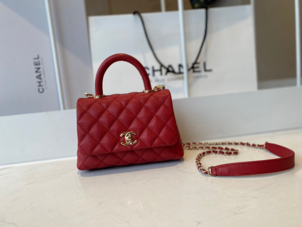 CL MINI FLAP BAG WITH TOP HANDLE