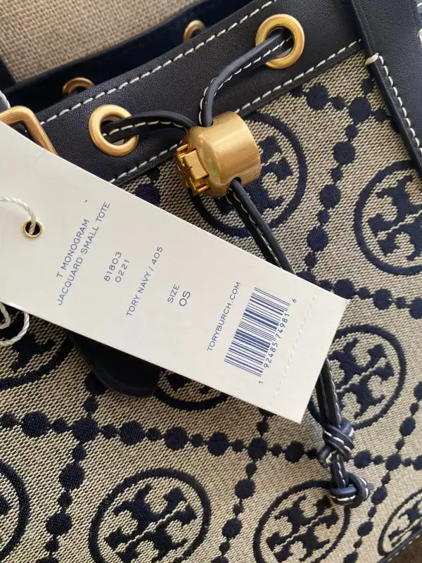 TORY BURCH T MONOGRAM SMALL TOTE