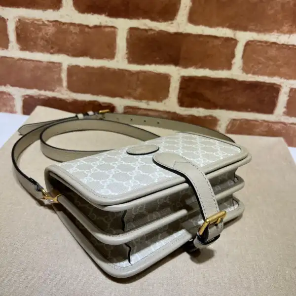 First bag ru GUCCI Mini shoulder bag with Interlocking G