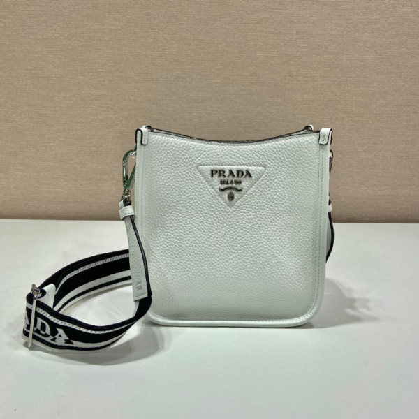 HOT SALE PRADA Leather mini shoulder bag