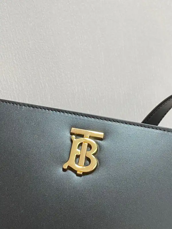 BURBERRY Leather TB Shoulder Bag