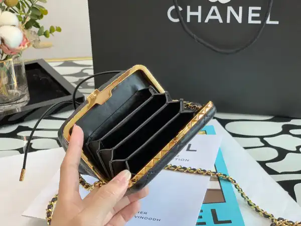 First Bag Ru CHANEL SMALL BUCKET WITH CHAIN