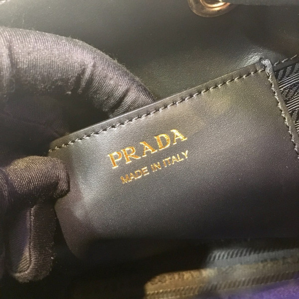 HOT SALE PRADA Saffiano Leather Bucket Bag