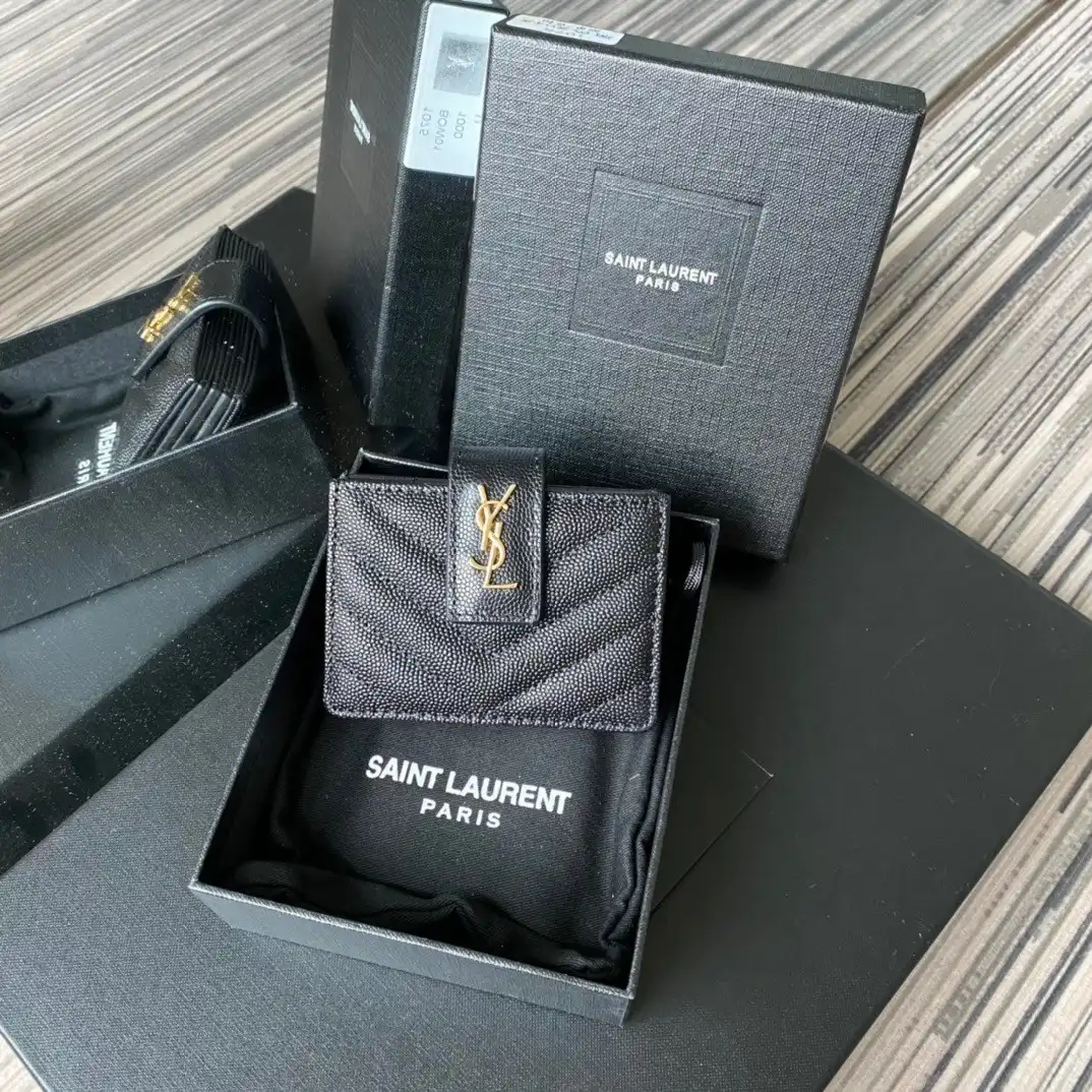 Firstbag Ru YSL MONOGRAM BUSINESS CARD CASE