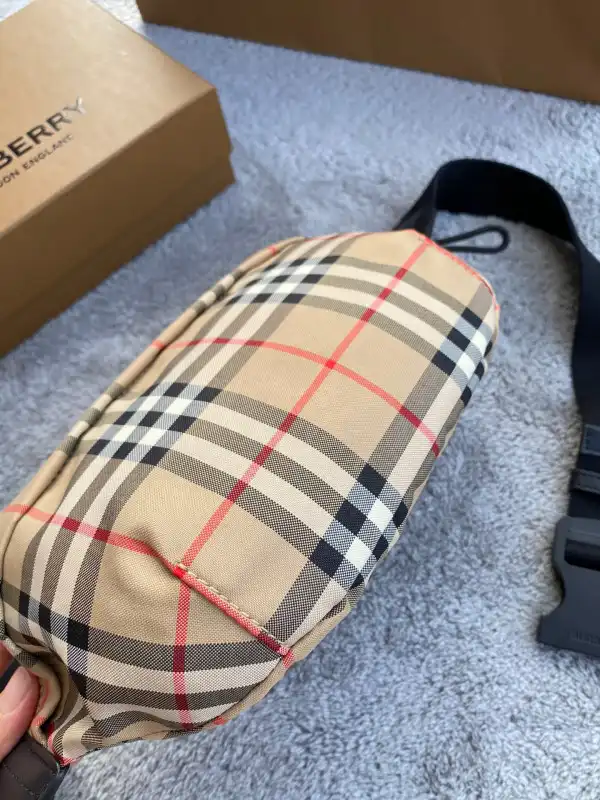 BURBERRY Medium Vintage Check Bonded Cotton Bum Bag