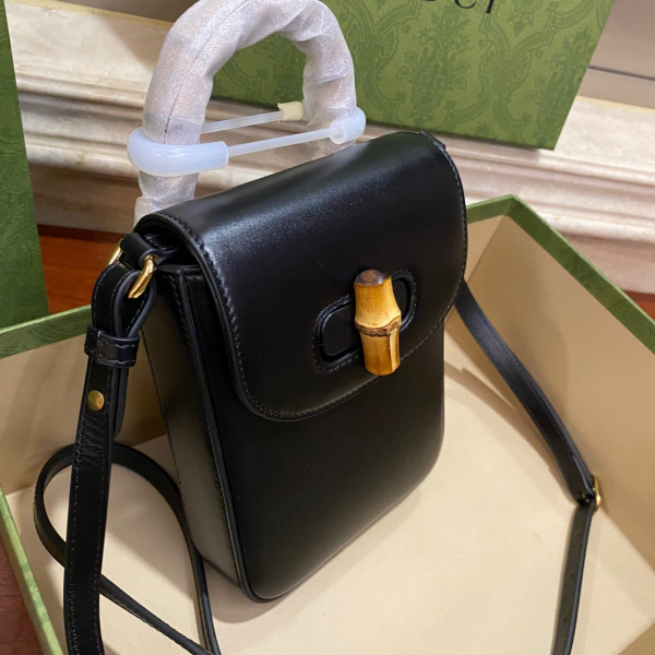 HOT SALE Gucci Bamboo mini handbag