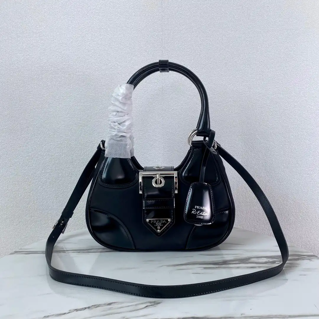 PRADA Moon padded nappa-leather bag