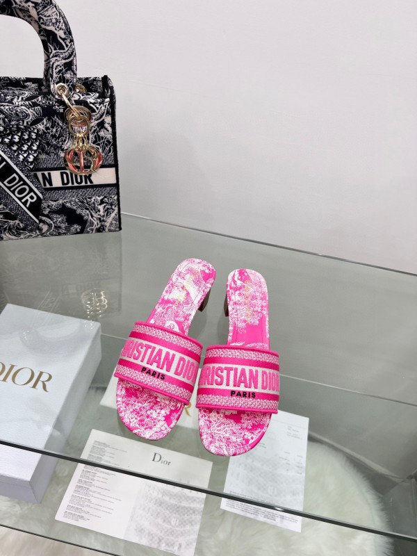 HOT SALE dior DWAY SLIDES