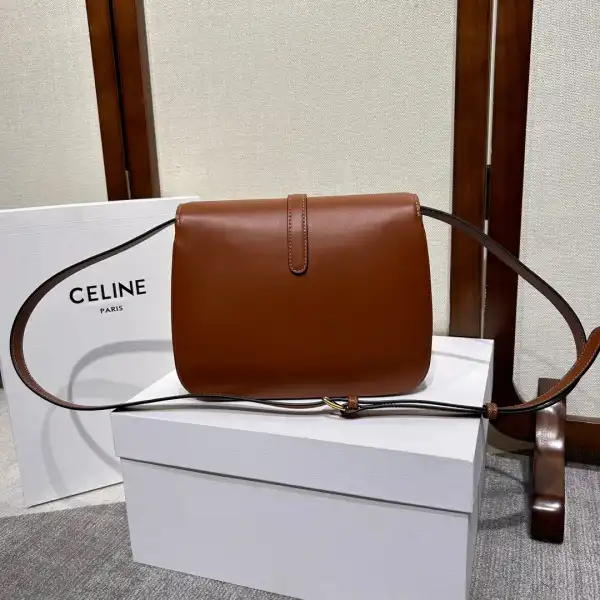 CELIN* MEDIUM TABOU IN SMOOTH CALFSKIN