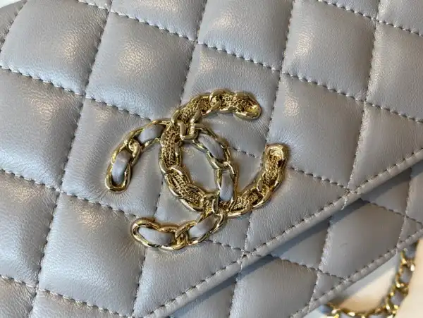 CHANEL CHAIN WALLET LAMBSKIN