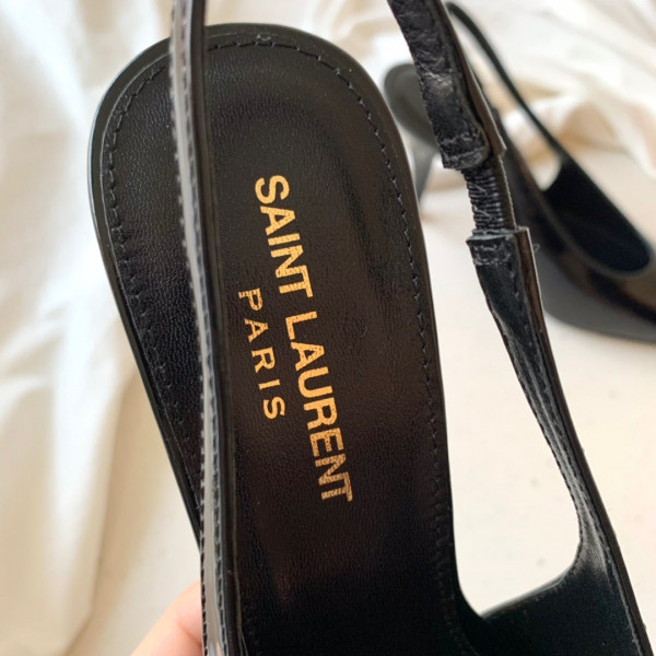 HOT SALE YSL VESPER SLINGBACK PUMPS