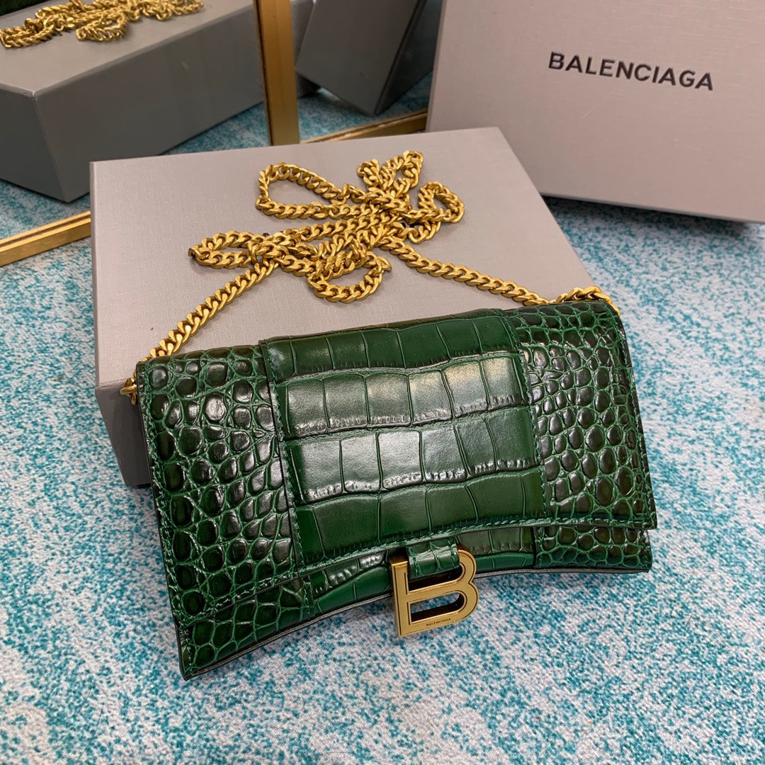 HOT SALE BALENCIAGA  HOURGLASS CHAIN BAG