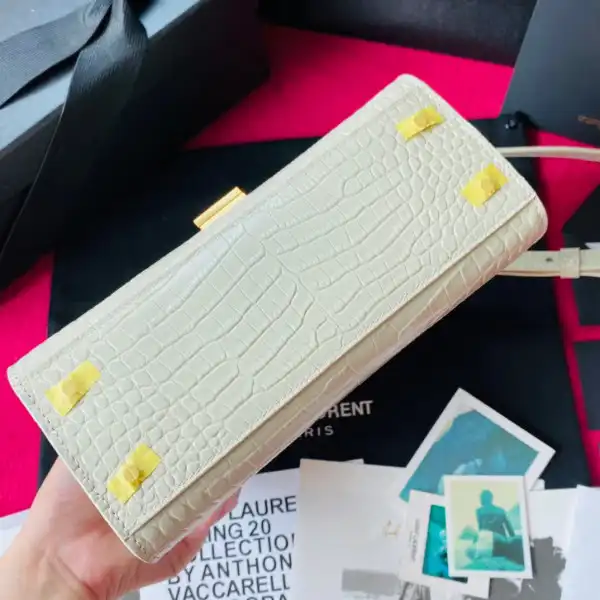 YSL CASSANDRA MINI TOP HANDLE BAG