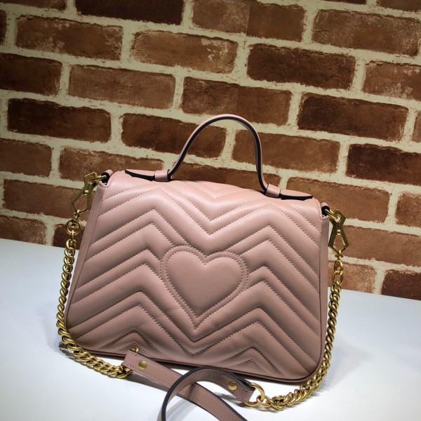 HOT SALE GUCCI GG Marmont Small Top Handle Bag