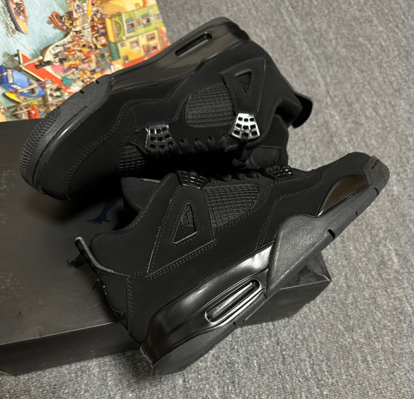 HOT SALE Air Jordan 4 Retro 'Black Cat'