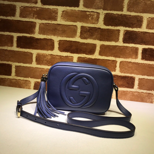 HOT SALE GUCCI Soho small leather disco bag