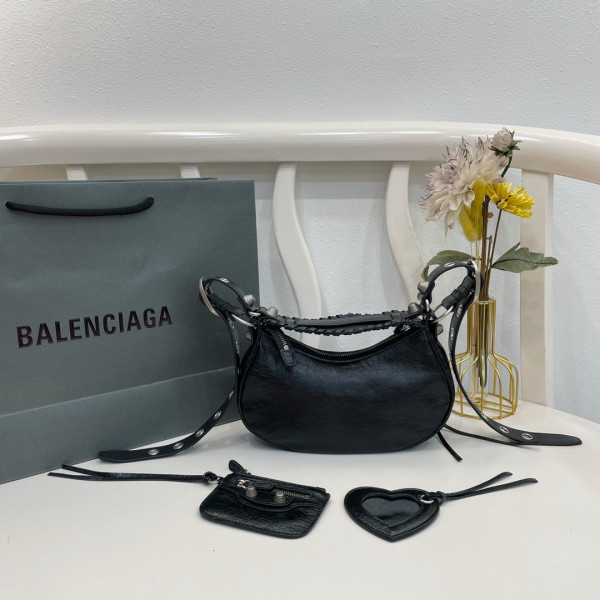 HOT SALE BALENCIAGA WOMEN'S LE CAGOLE XS SHOULDER BAG