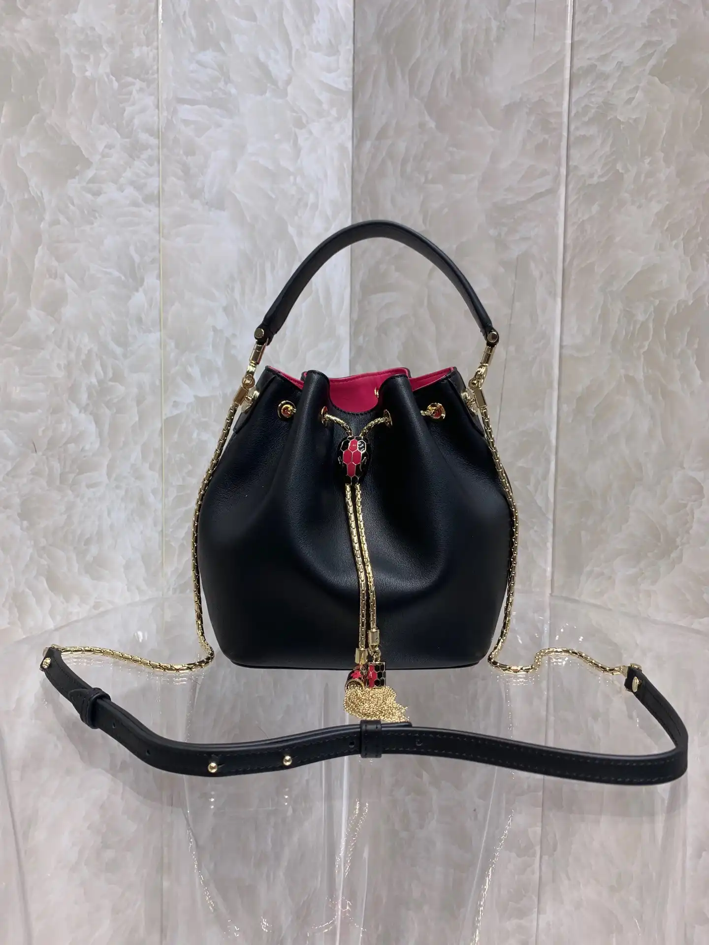 BVLGARI SERPENTI FOREVER BUCKET BAG