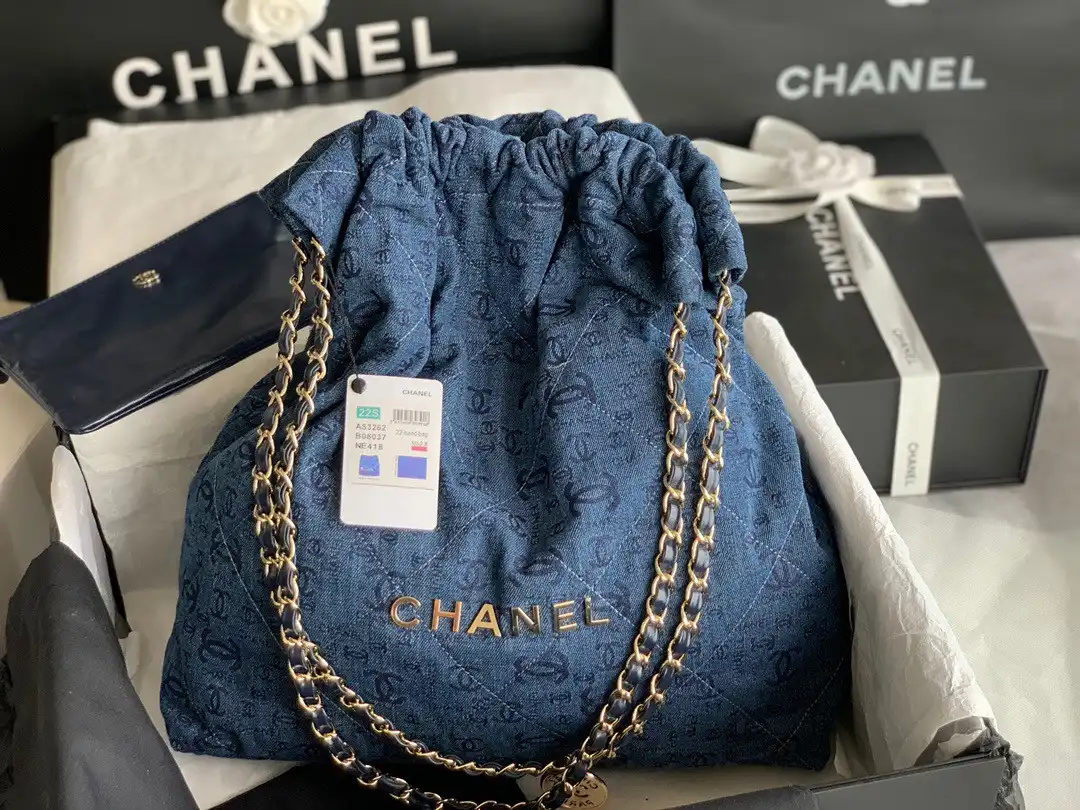 CHANEL LARGE 22 HANDBAG