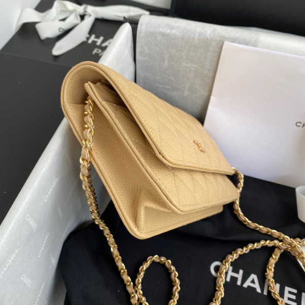 HOT SALE CL CHAIN WALLET CAVIAR NEW EDITION