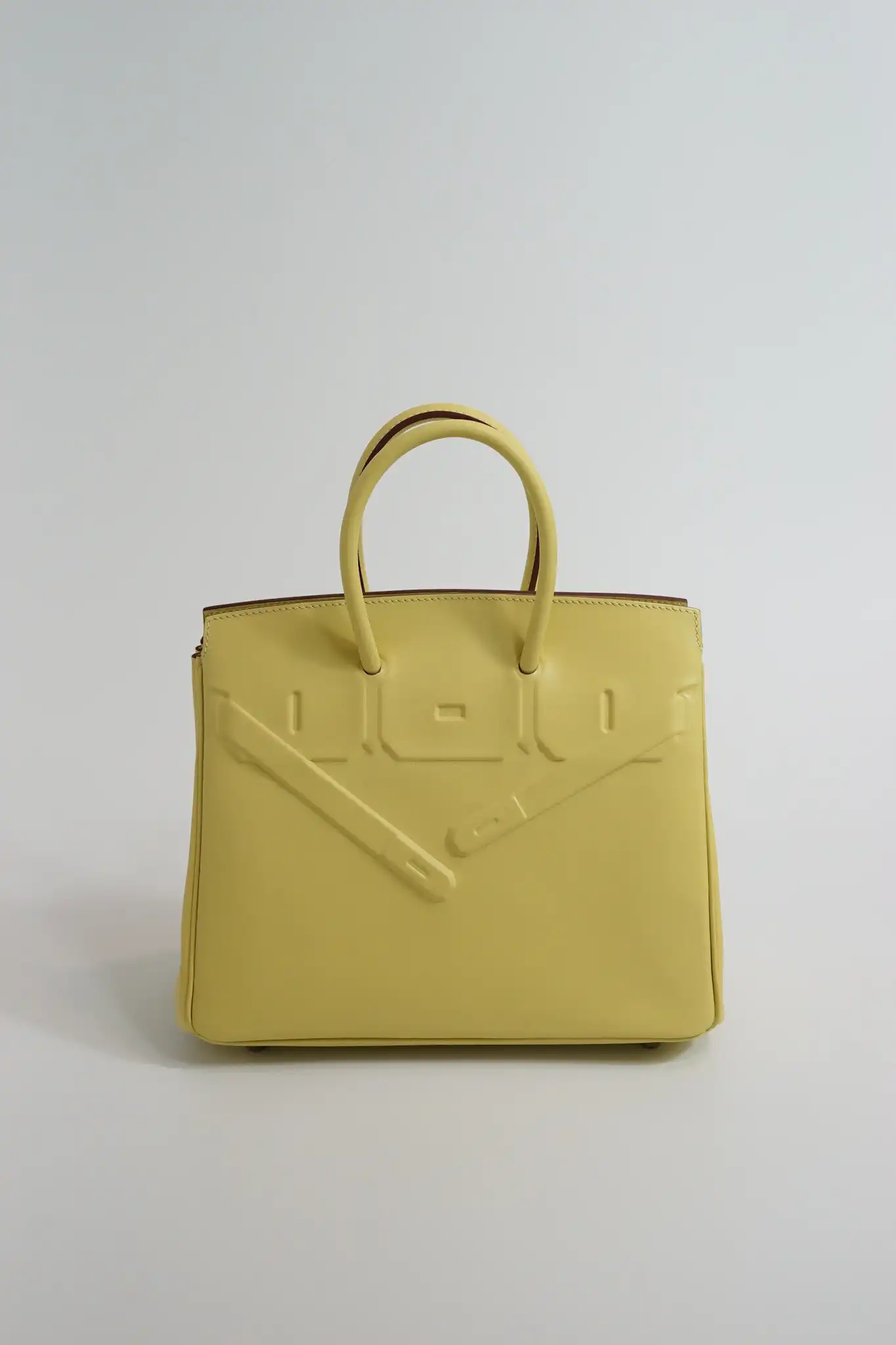 HERMES BIRKIN SHADOW 25CM HANDMADE