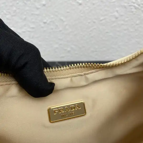 Prada Re-Edition 2005 satin bag with crystals