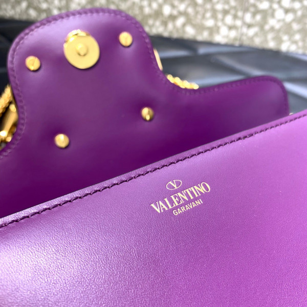 HOT SALE VALENTINO LOCÒ CALFSKIN SHOULDER BAG