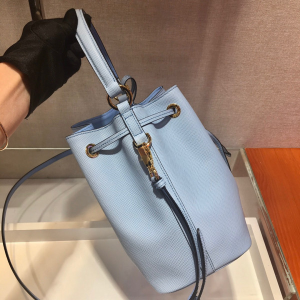 HOT SALE PRADA Saffiano Leather Bucket Bag