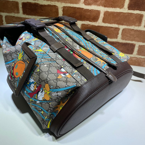 HOT SALE Disney x Gucci Donald Duck medium backpack