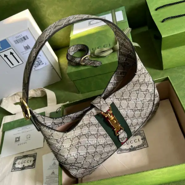 GUCCI X BALENCIAGA Jackie 1961 small shoulder bag