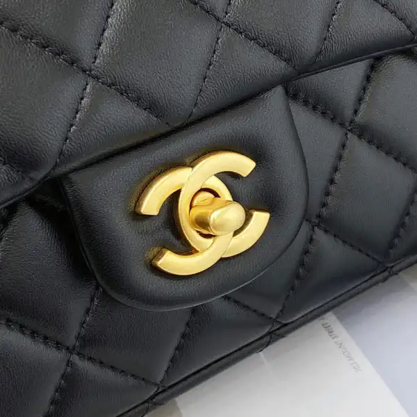 First bag ru CHANEL MINI FLAP BAG WITH TOP HANDLE