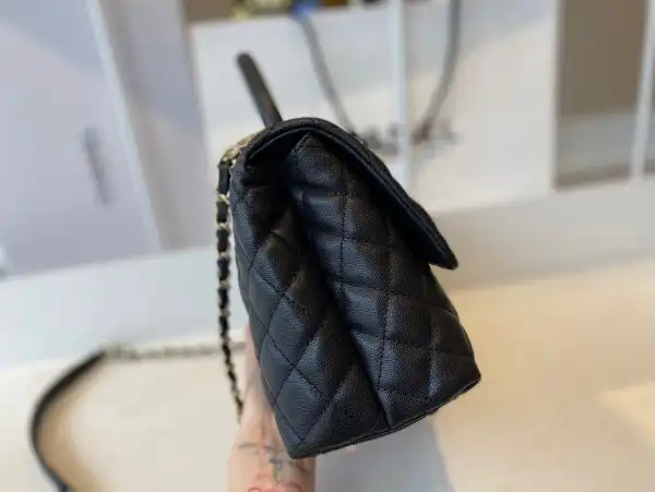 First bag ru CHANEL LARGE FLAP BAG WITH TOP HANDLE