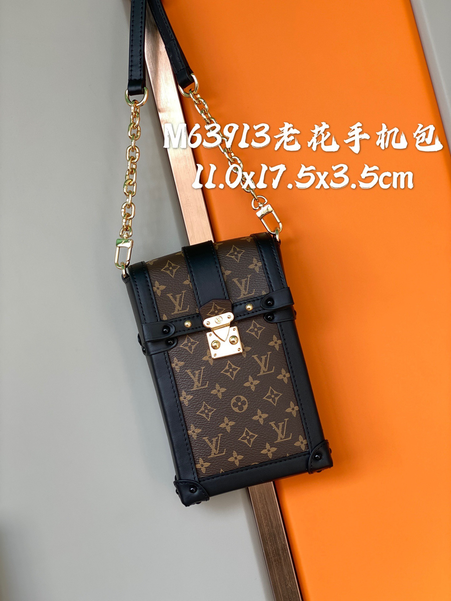 HOT SALE LOUIS VUITTON VERTICAL TRUNK POCHETTE