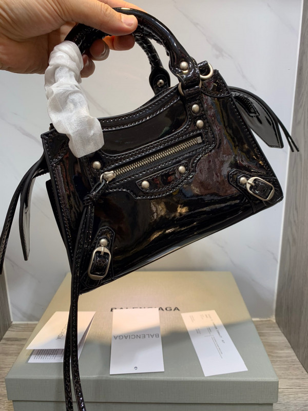 HOT SALE BALENCIAGA NEO CLASSIC NANO TOP HANDLE BAG