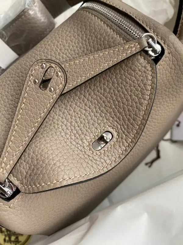 Bagsoffer HERMES LINDY MINI HANDMADE